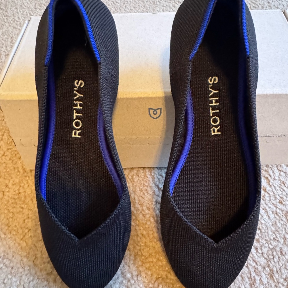 Rothy’s The Flat Black Flats